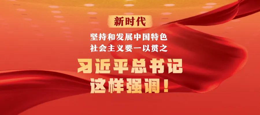 新時(shí)代堅(jiān)持和發(fā)展中國特色社會(huì)主義要一以貫之，習(xí)近平總書記這樣強(qiáng)調(diào)！